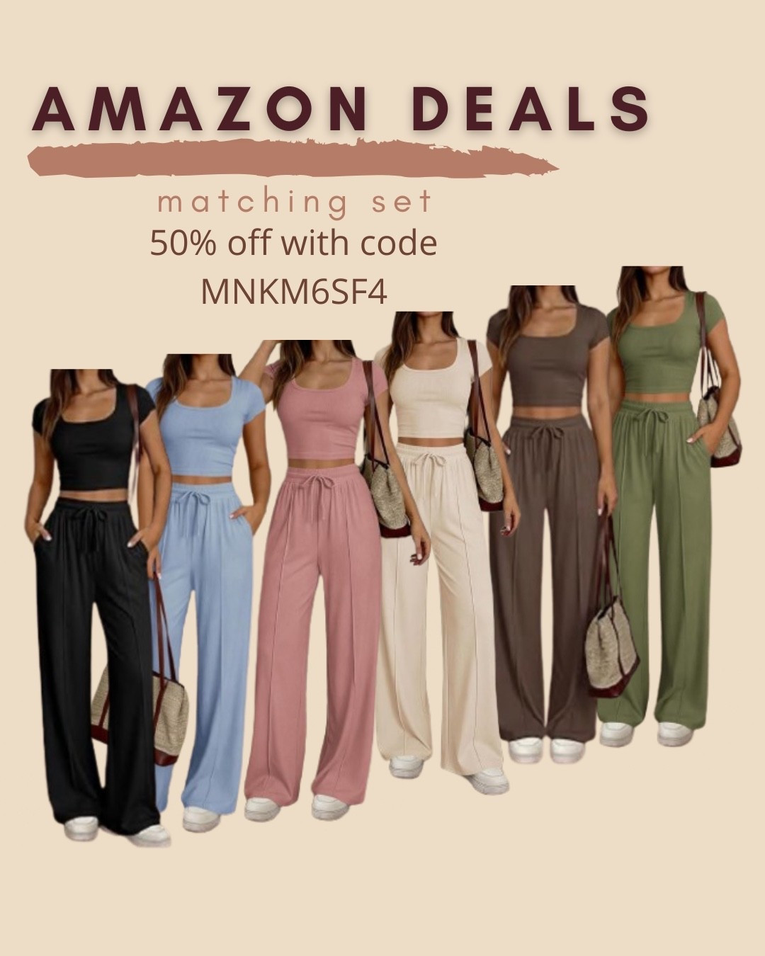 $20 ends 5/10

Amazon fashion
Amazon deals
Amazon set
Matching set
Two piece set
Lounge set
Comfy outfit

#LTKSaleAlert #LTKootd