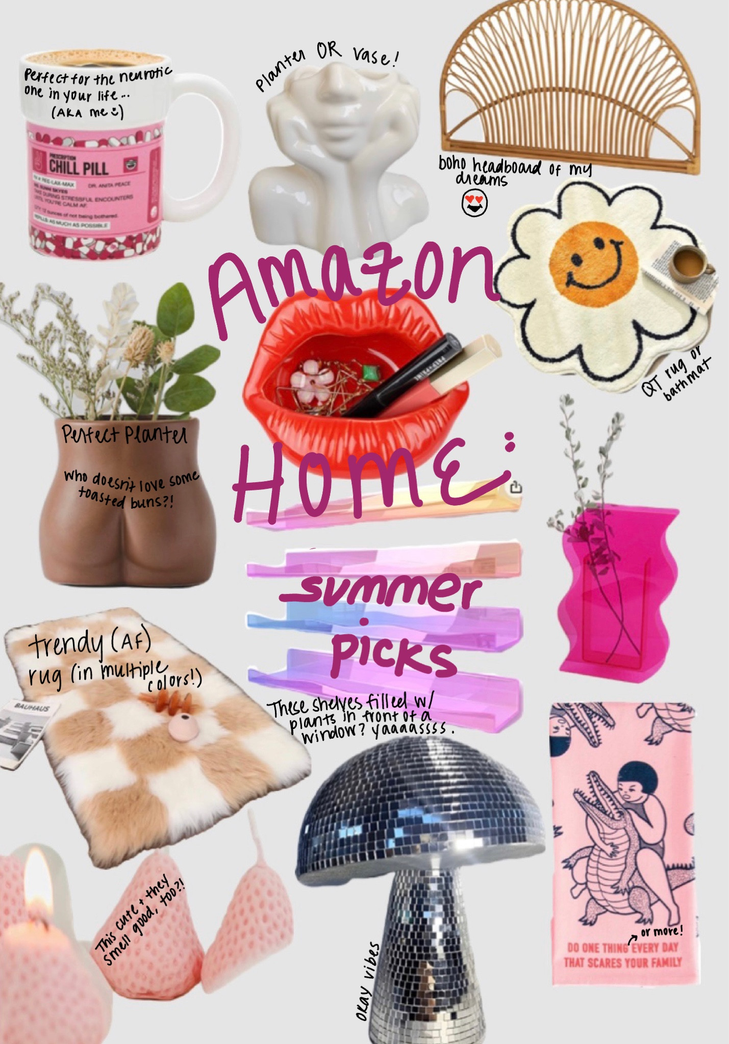 Summer picks from Amazon Home! 
#interiordesign #interiordecorating #decor #design #apartment #trendy #home #trendyhome 

#LTKunder50 #LTKFind #LTKhome