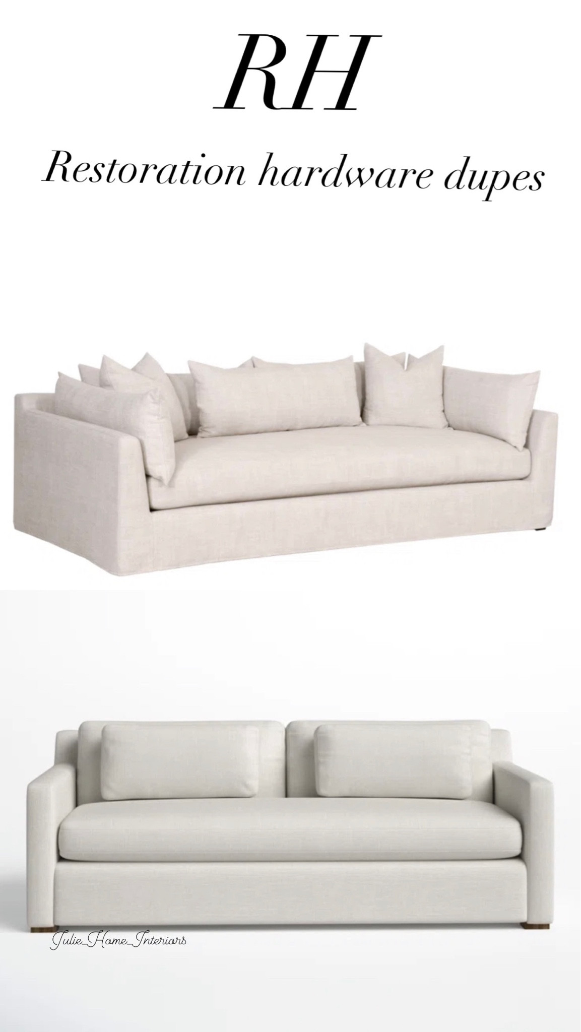  RH DUPES 

#LTKsalealert #LTKhome #LTKFind