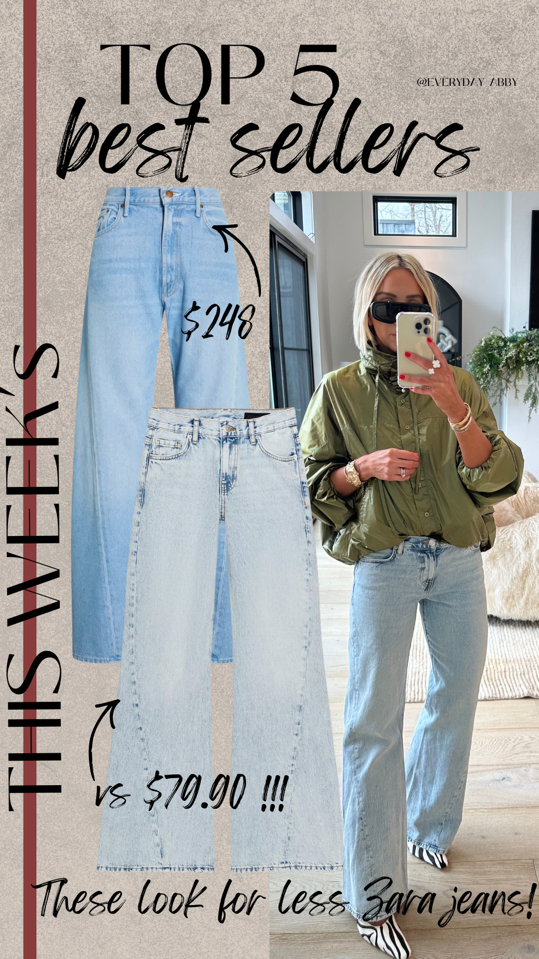 These best selling jeans are the perfect look for less jean! 

 #LTKdayinmylife #LTKgrwm #LTKootd