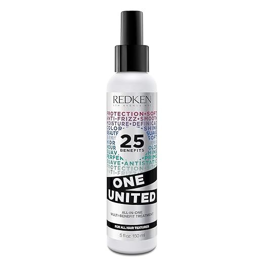 Redken One United Leave In Conditioner | Multi-Benefit Hair Treatment | Detangles, Nourishes, & S... | Amazon (US)