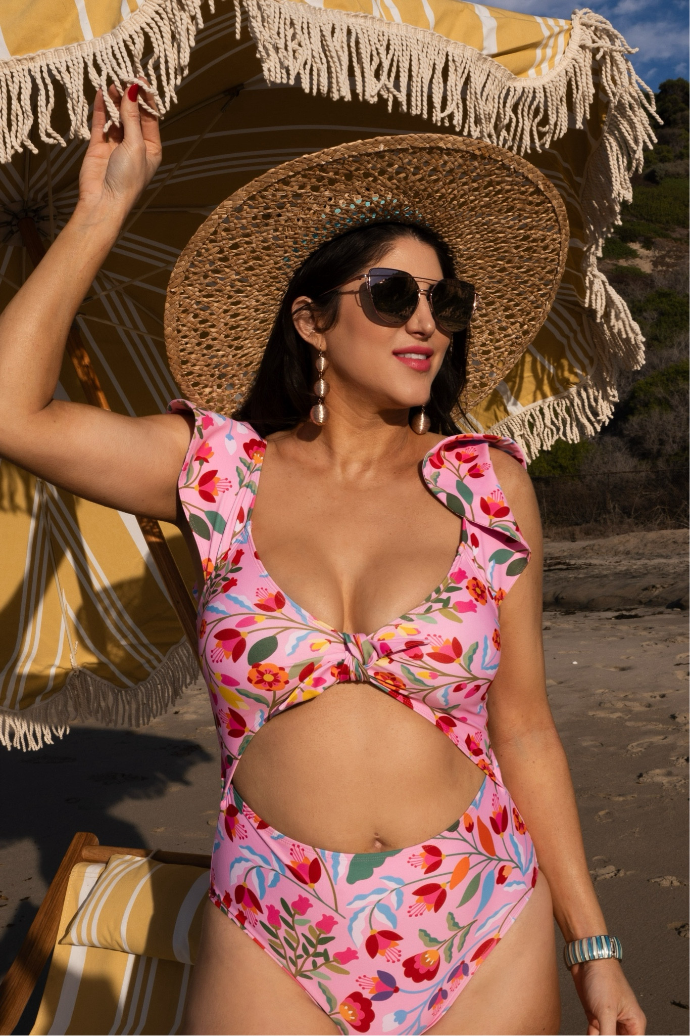 Resort outfit ideas/ Vibrant swimsuits made from hand-painted prints to show off your wild side. @jessiezhaonewyork swimwear is made in New York with reversible patterns. I’m wearing the garden one piece swimsuit. 

Shop my favorites on my @shop.ltk profile (linked in my bio.)

@jessiezhaonewyork #JessieZhao, #JessieZhaoPartner #swimsuits #handpainted #swimsuit 

#LTKswim #LTKSeasonal