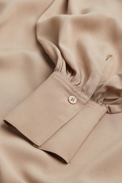 Balloon-sleeved Shirt Dress | H&M (US + CA)