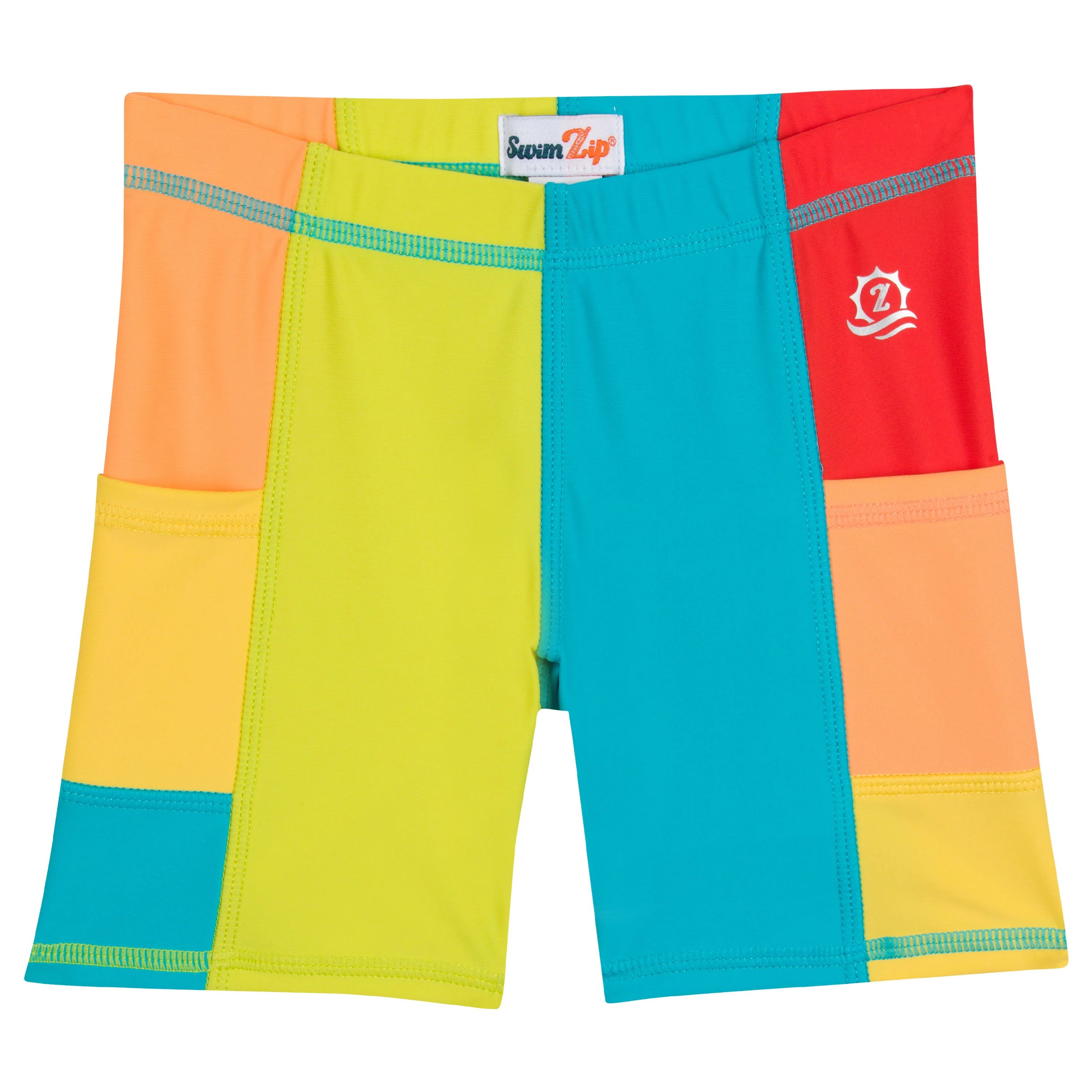 Kids Jammers Swim Shorts | "Color Pop" | SwimZip