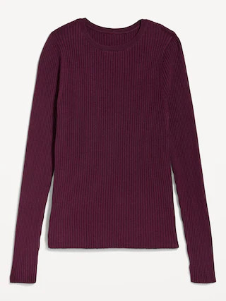 SoSoft Lite Rib Crew-Neck Sweater | Old Navy (CA)