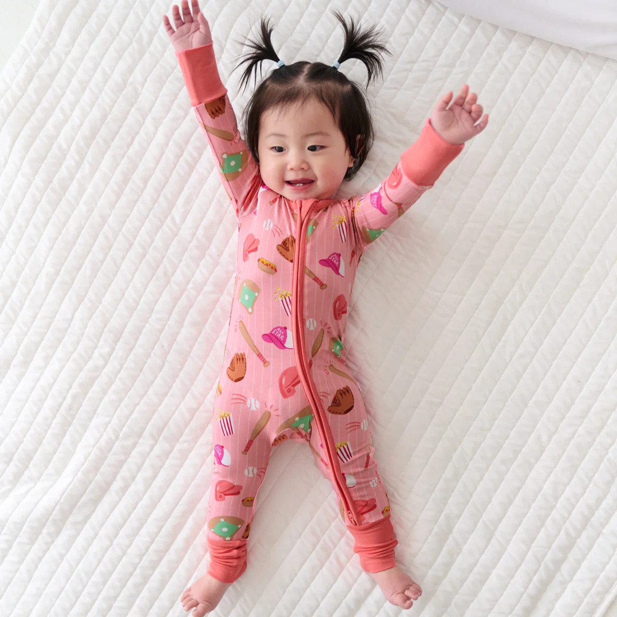 Pink All Stars Zippy | Little Sleepies