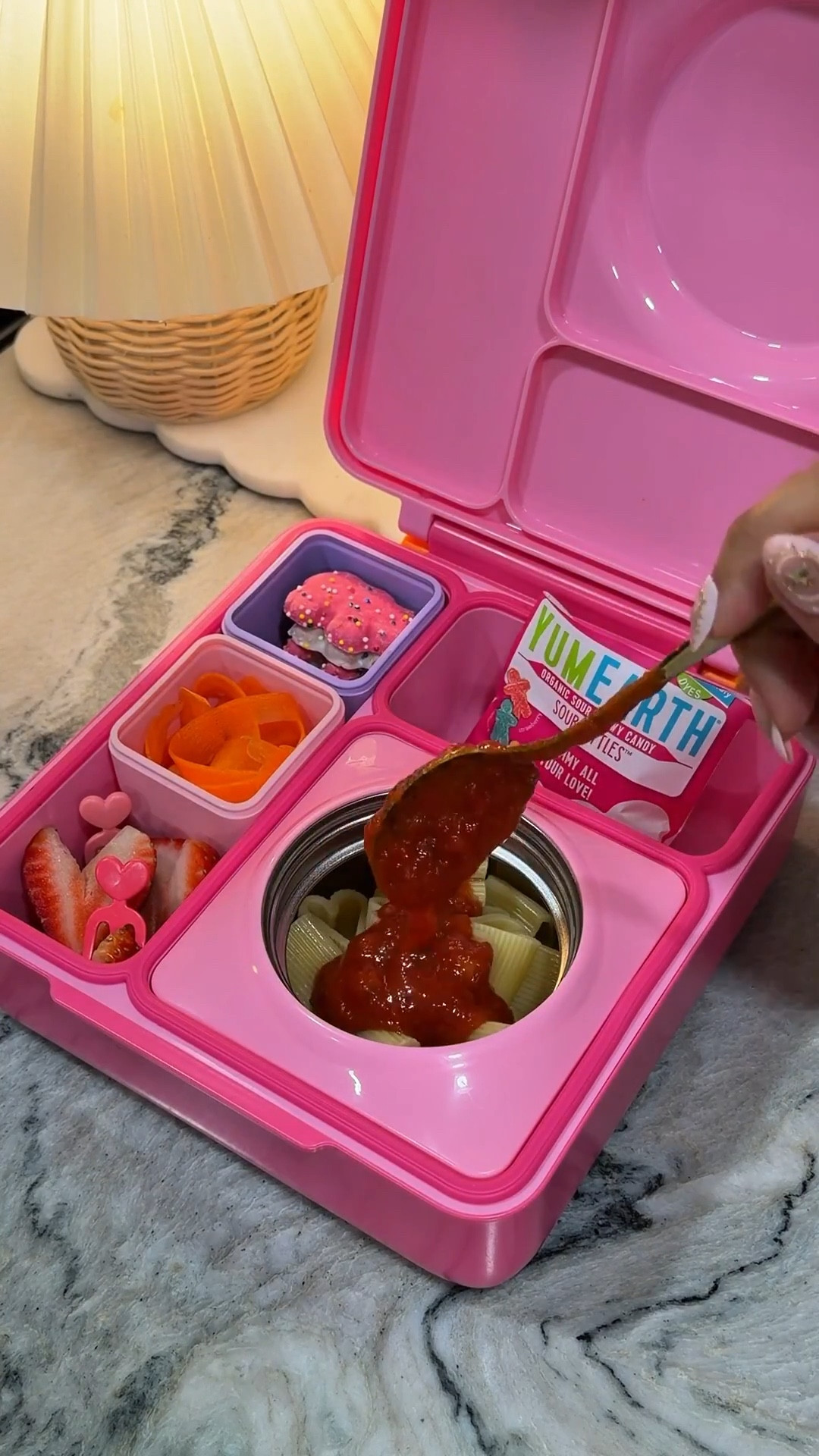 Valentine themed lunch prep 💌

#LTKmomlife #LTKKids #LTKValentine