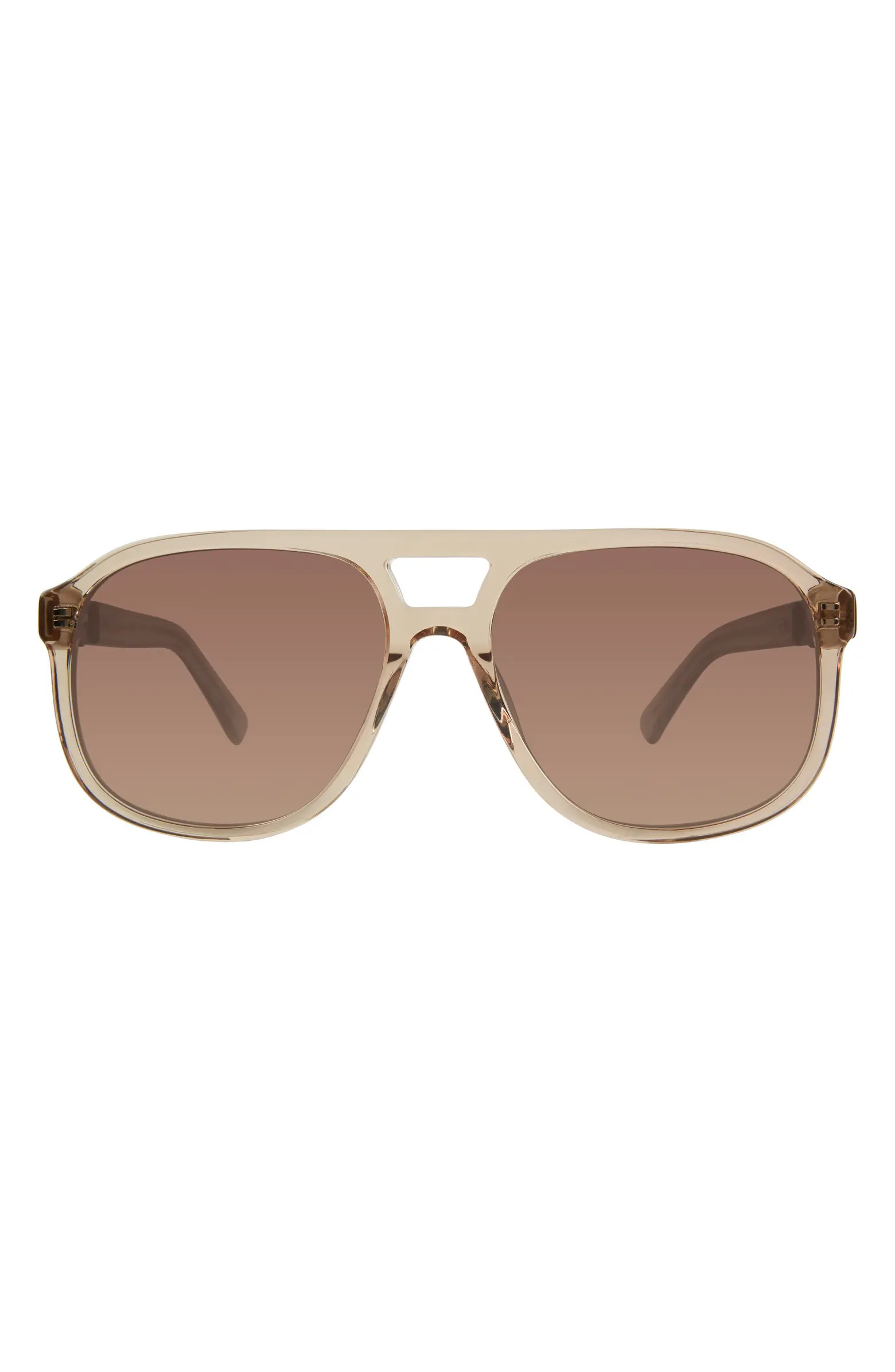 Kurt Geiger London 59mm Aviator Gradient Sunglasses | Nordstrom | Nordstrom
