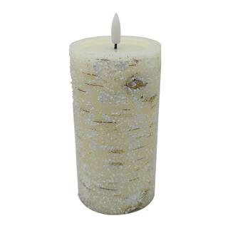 3" x 6" Birch LED Wax Pillar Candle by Ashland® | Michaels | Michaels Stores