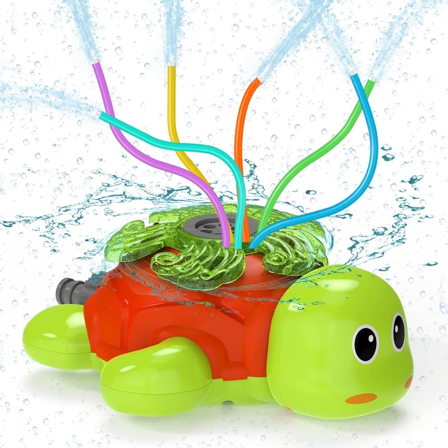 Kiztoys Water Sprinkler For Kids Outdoor Play- Outdoor Toys Water Sprinklers, Turtle Sprinkler Fo... | Amazon (US)