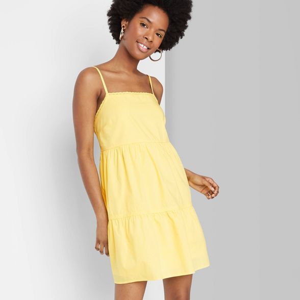 Women's Sleeveless Poplin Mini Dress - Wild Fable™ | Target