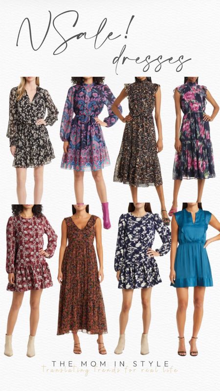 Nordstrom Anniversary Sale dresses dress nsale floral dress fall dress long sleeve dress 

#LTKsalealert #LTKxNSale #LTKunder100
