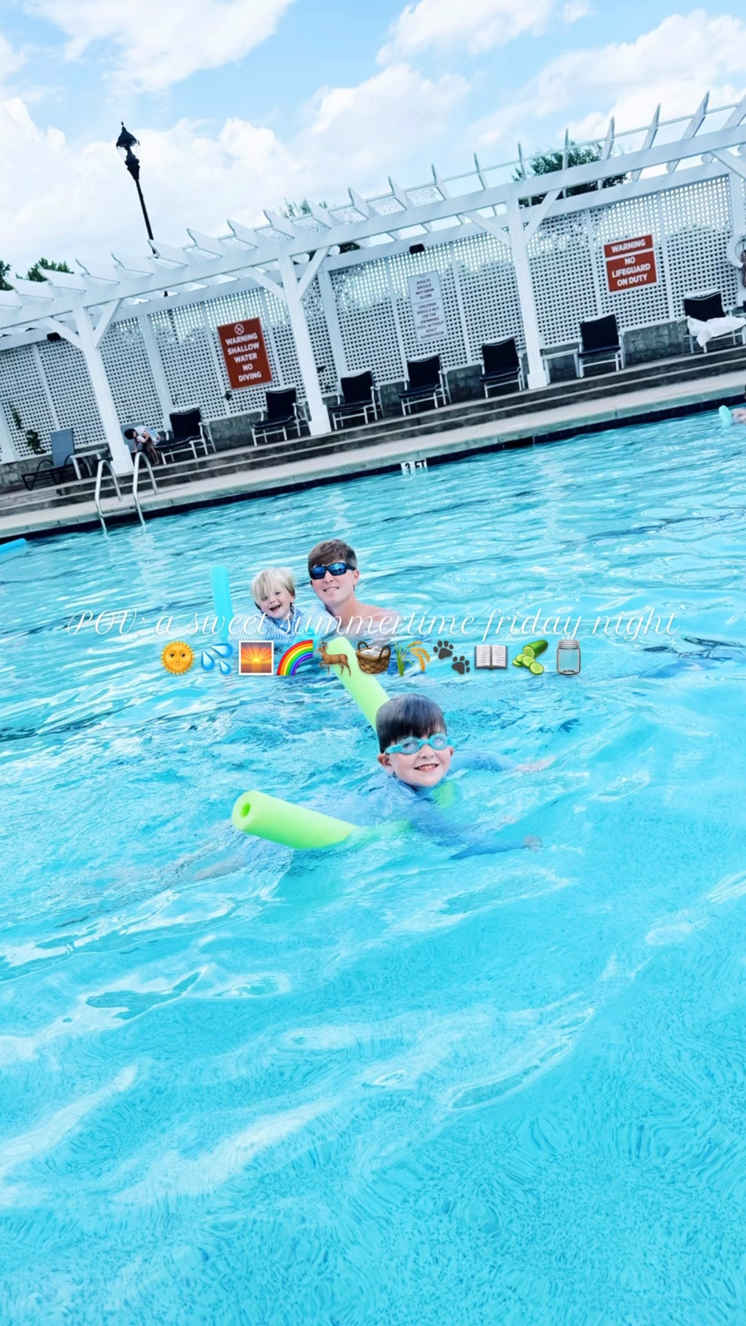 Spent our Friday evening 🌞 at the pool 💦 with my best boys 😍 - and as we were leaving (with the babies 👶🏼 in their jammies 🥰 - our favorite post-pool time-shower & jammies tradition 🤭), Judson goes - “Look mama and dada, a rainbow!!!” 🌈 What a sweet sweet night and memory!!!! 🫶🏽 And then came back home to the farm to see some deer deer 🦌 right at sunset 🌅 and made some homemade pickles 🥒 with our homegrown cucumbers 🌿 and banana peppers!! 🌶️ Thank you, Lord, for this wonderful beautiful life you have given us!!! ✨ #fridaynightfun #summernights #poolnights #homemadepickles 

And PS… I wish y’all could have seen the pure JOY 🤩 on Judson (& Levi Rhett’s 🤭) faces when these new paw patrol 🐾 reading books 📖 came in the mail 📬… oh my heart!! ❤️ Judson has been begging for these! 🥰 They get to watch this with Papaw (it’s a special special treat since we aren’t big tv people around here), so it’s so sweet to me how much they love these because of him!! 😍 #ilovebeingtheirmama