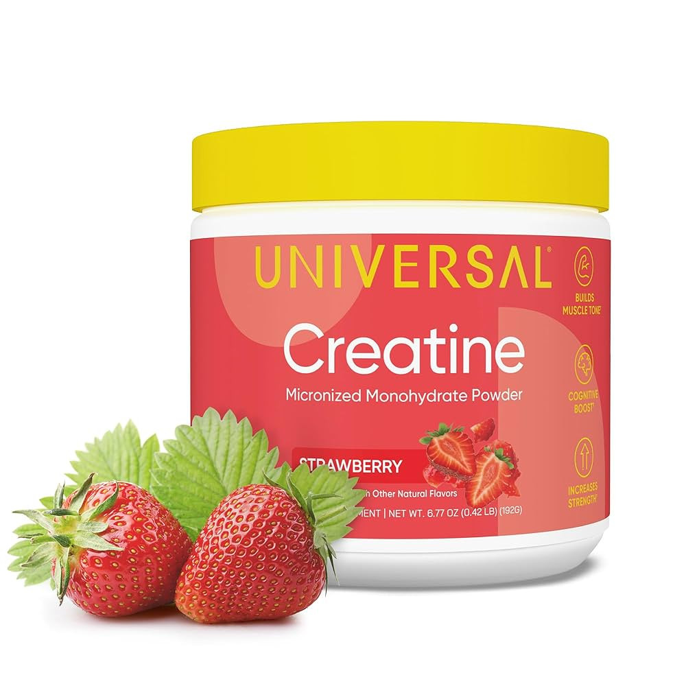 Universal U Creatine Monohydrate for Women - Flavored Creatine Powder, Female Strength, Energy, L... | Amazon (US)