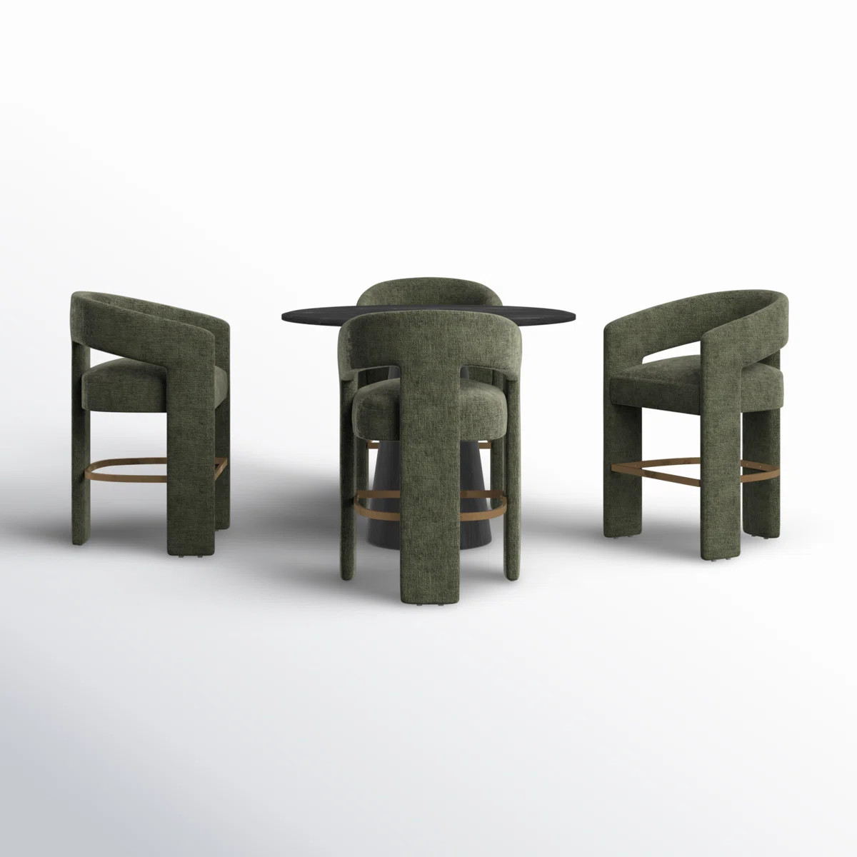 Darlington 5 - Person Pedestal Dining Set | Wayfair North America