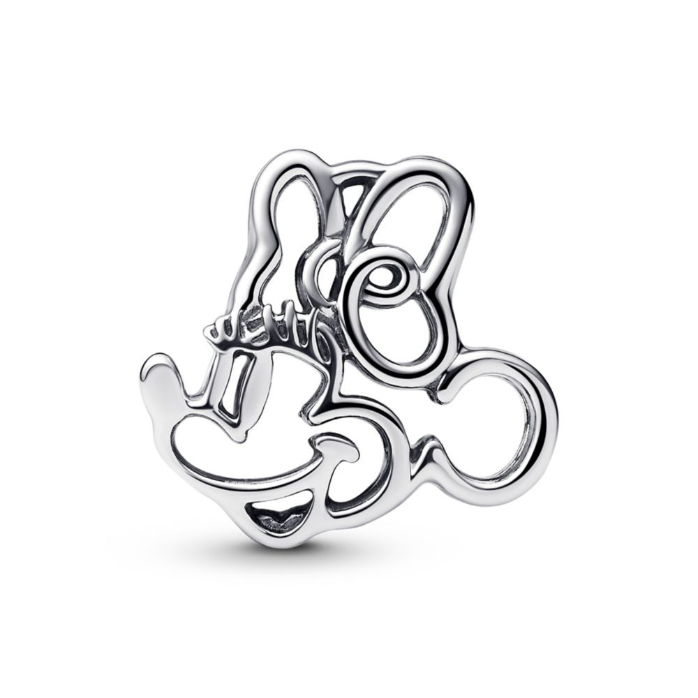 Minnie Mouse Openwork Charm by Pandora | Disney Store