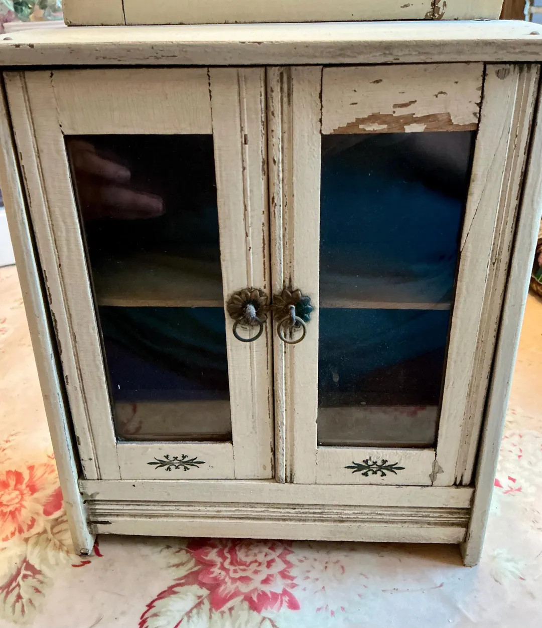 Adorable Vintage White Painted Wood Doll or Child China Cabinet - Etsy | Etsy (Global)