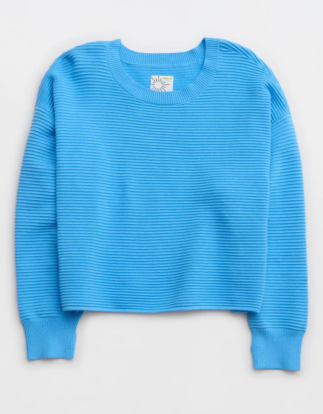 OFFLINE By Aerie Home Stretch Drop Sleeve Sweater | Aerie