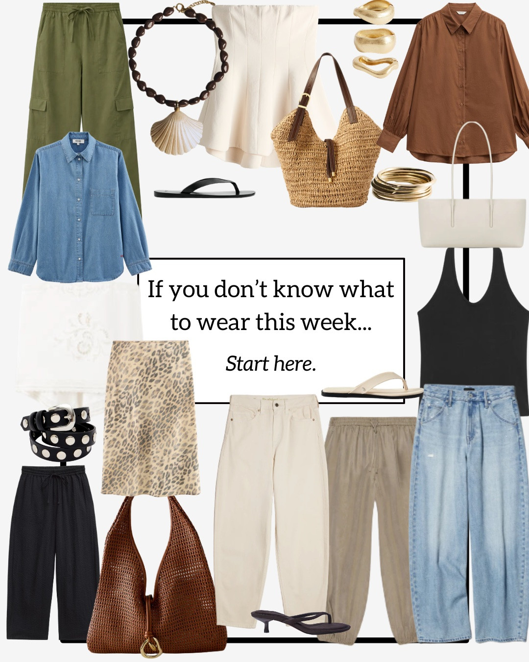 Because deciding what to wear shouldn't be the hardest part of your day.

These are 7 easy summer outfits for office days, lunch plans, weekends and evenings out.

Built around versatile pieces that work hard in your wardrobe and make getting dressed feel a little easier.

Save for later when you need outfit inspiration.

#LTKsummer #LTKdatenight #LTKtravel