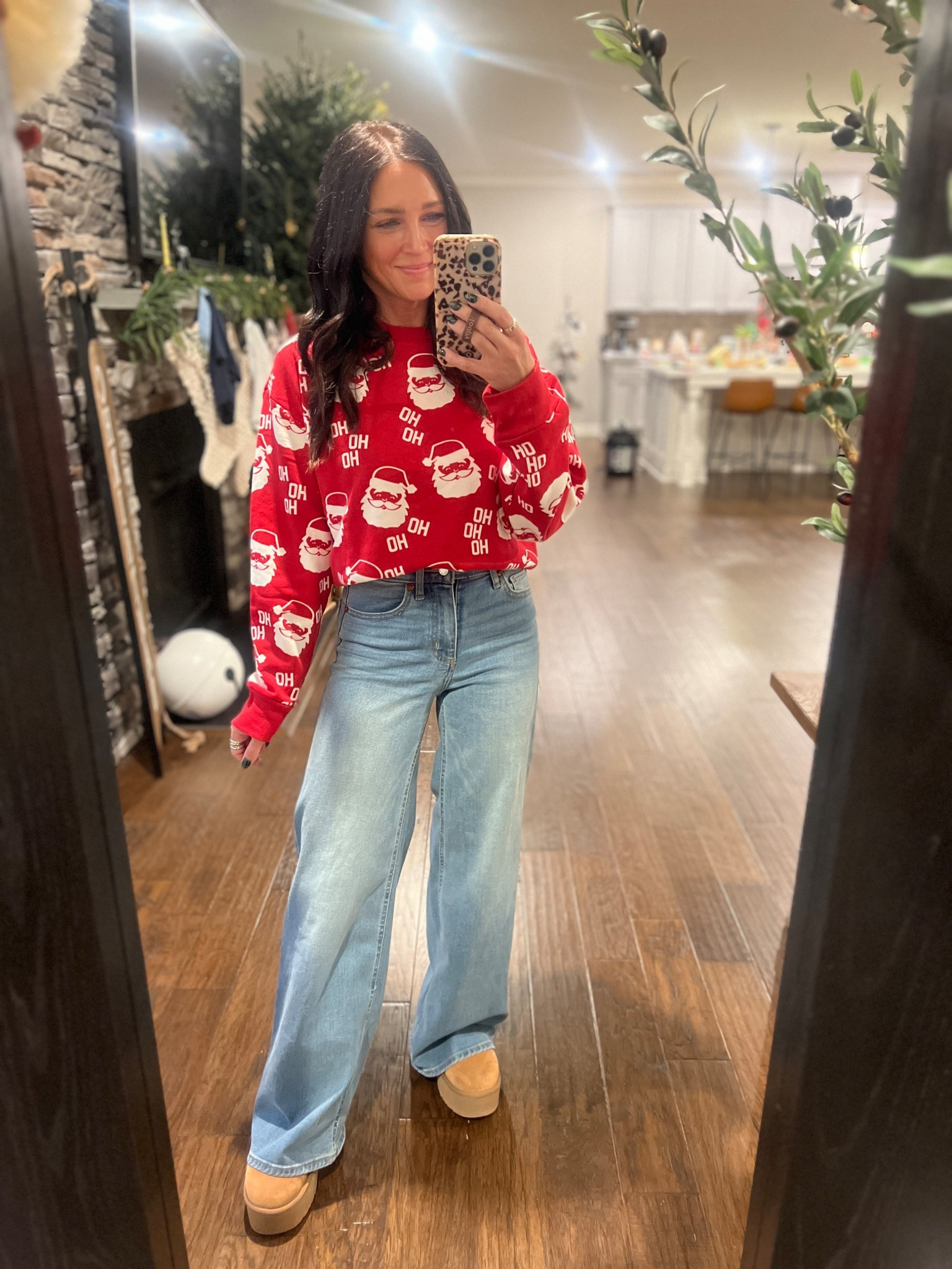 Cute and festive sweatshirt from the kids department! Wearing an XL. On sale for $7!


#LTKPetite #LTKHoliday #LTKOver40