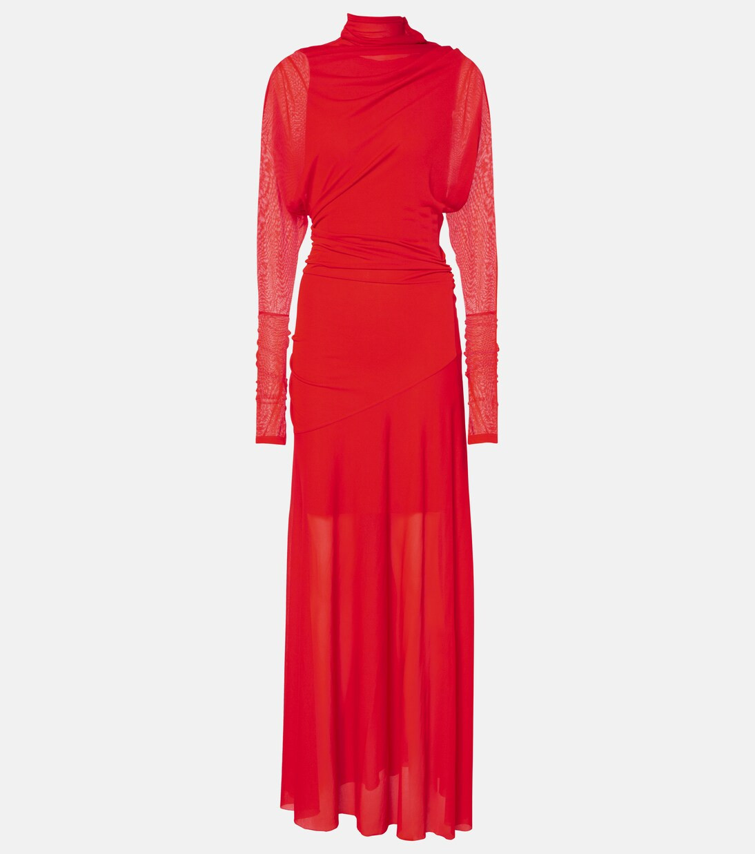 Paula sheer crêpe jersey gown | Mytheresa (US/CA)