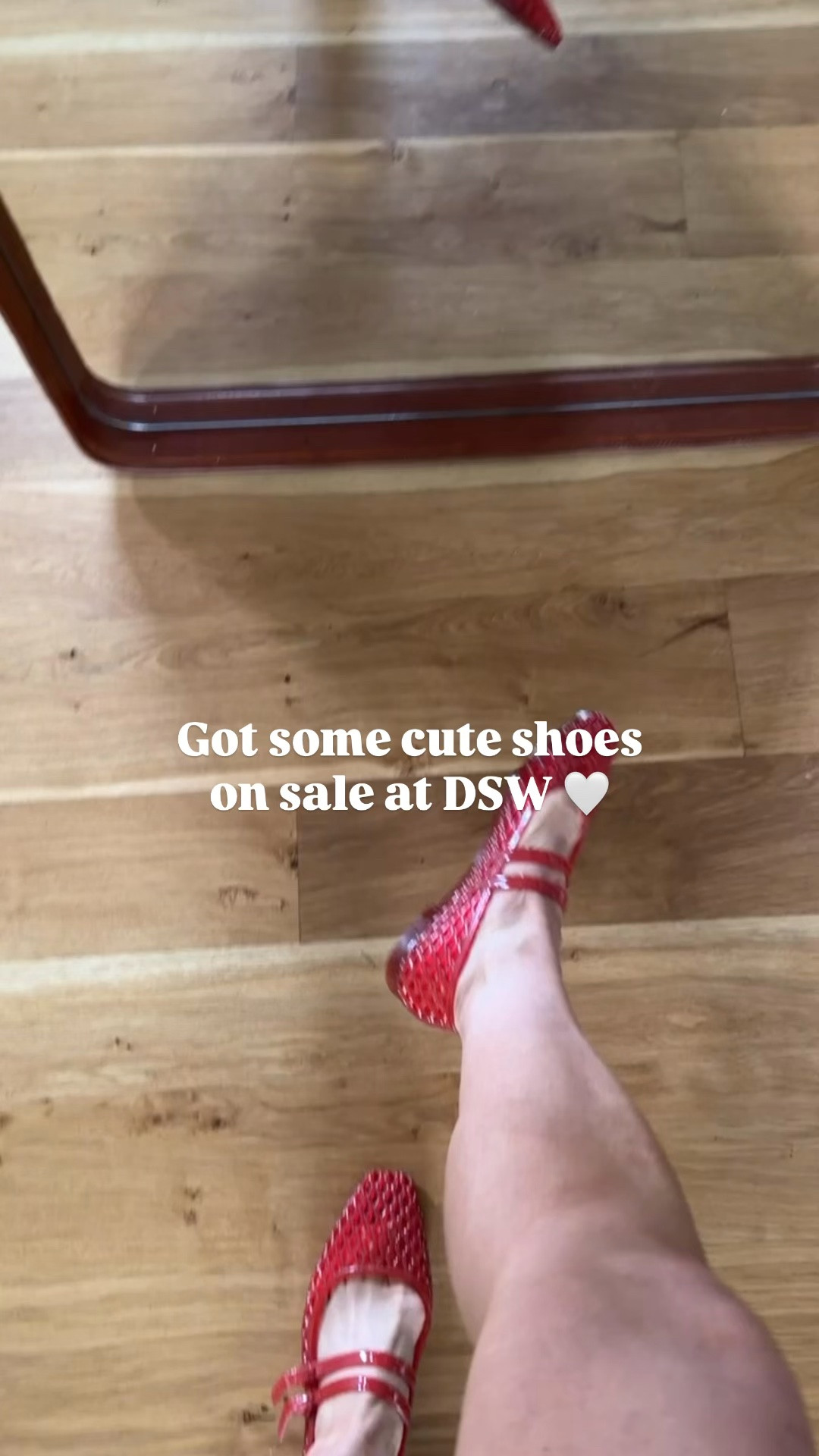 If you haven't checked out DSW lately, they have SO many cute shoes. They're also running a 20% off sale from 6/11 to 6/14 - I love these jelly flats for a fun pop of red. Linked them below and don't forget to use code SUNNYDAY to get 20% off regular priced styles:) *exclusions apply.  @DSW #MyDSW #ad

#LTKootd #LTKmomlife #LTKSaleAlert