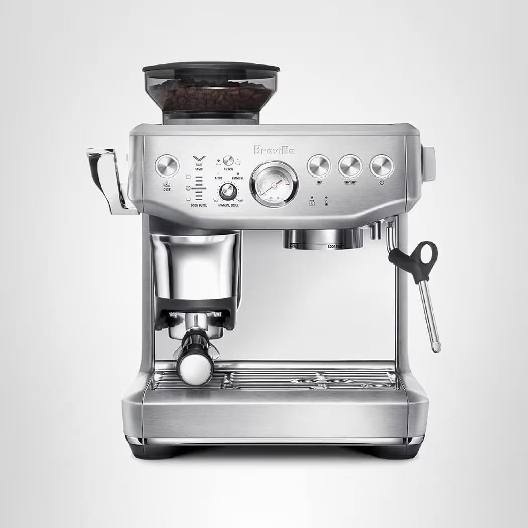 Breville Barista Express Impress Espresso Machine BES876BSS, Brushed Stainless Steel | Amazon (US)