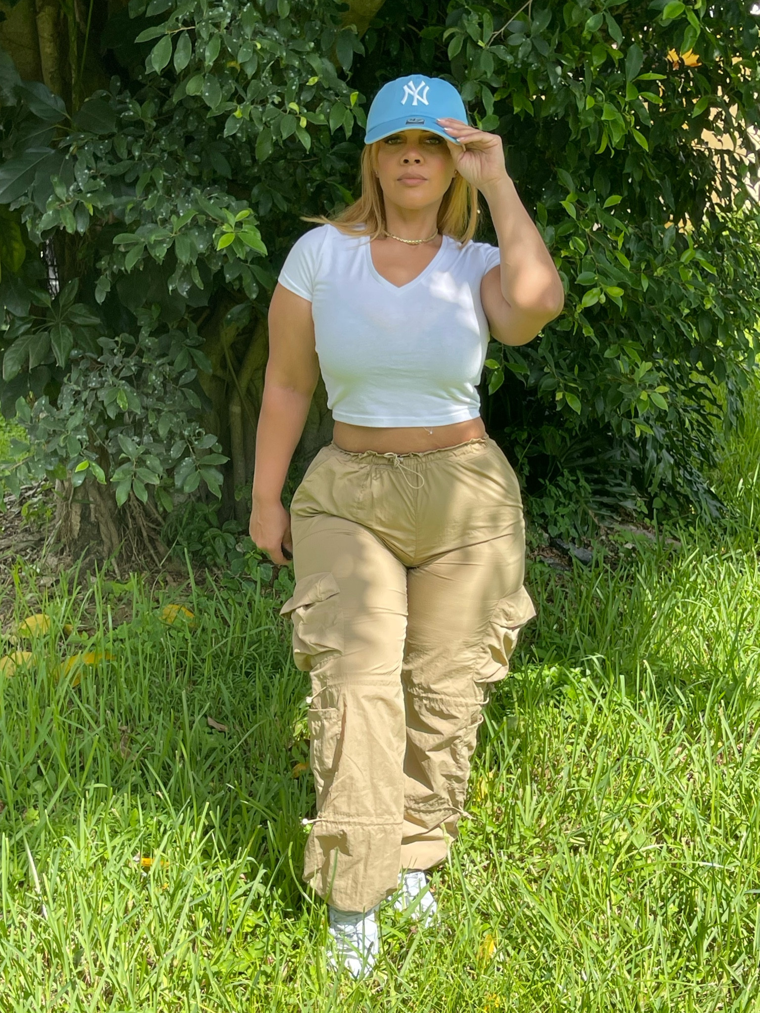 Urban wear! These cargo's are so lightweight and fir perfectly. Im 4'11" and a size Medium. #midsize #cargopants from @amazon 

#LTKover40 #LTKfindsunder50 #LTKmidsize