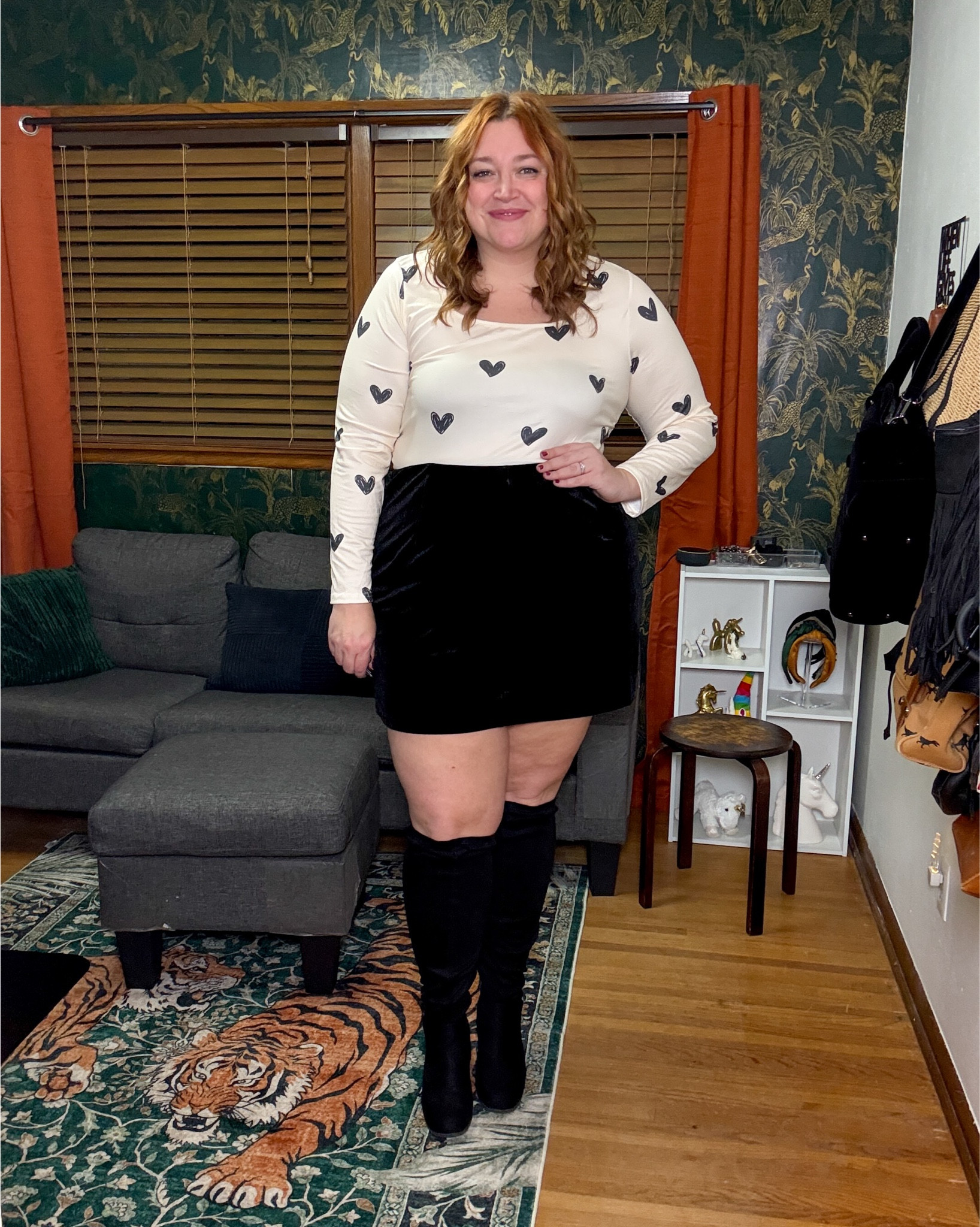 Valentine’s Day Outfit for mid sizes and plus sizes.
Wearing 3X as a US 18
Code LOVESStarajanestyle247to save 15% at SHEIN

#LTKPlusSize #LTKFindsUnder50 #LTKMidsize