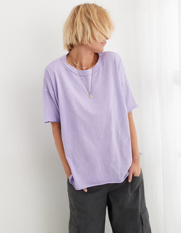 Aerie Oversized Boyfriend T-Shirt | Aerie