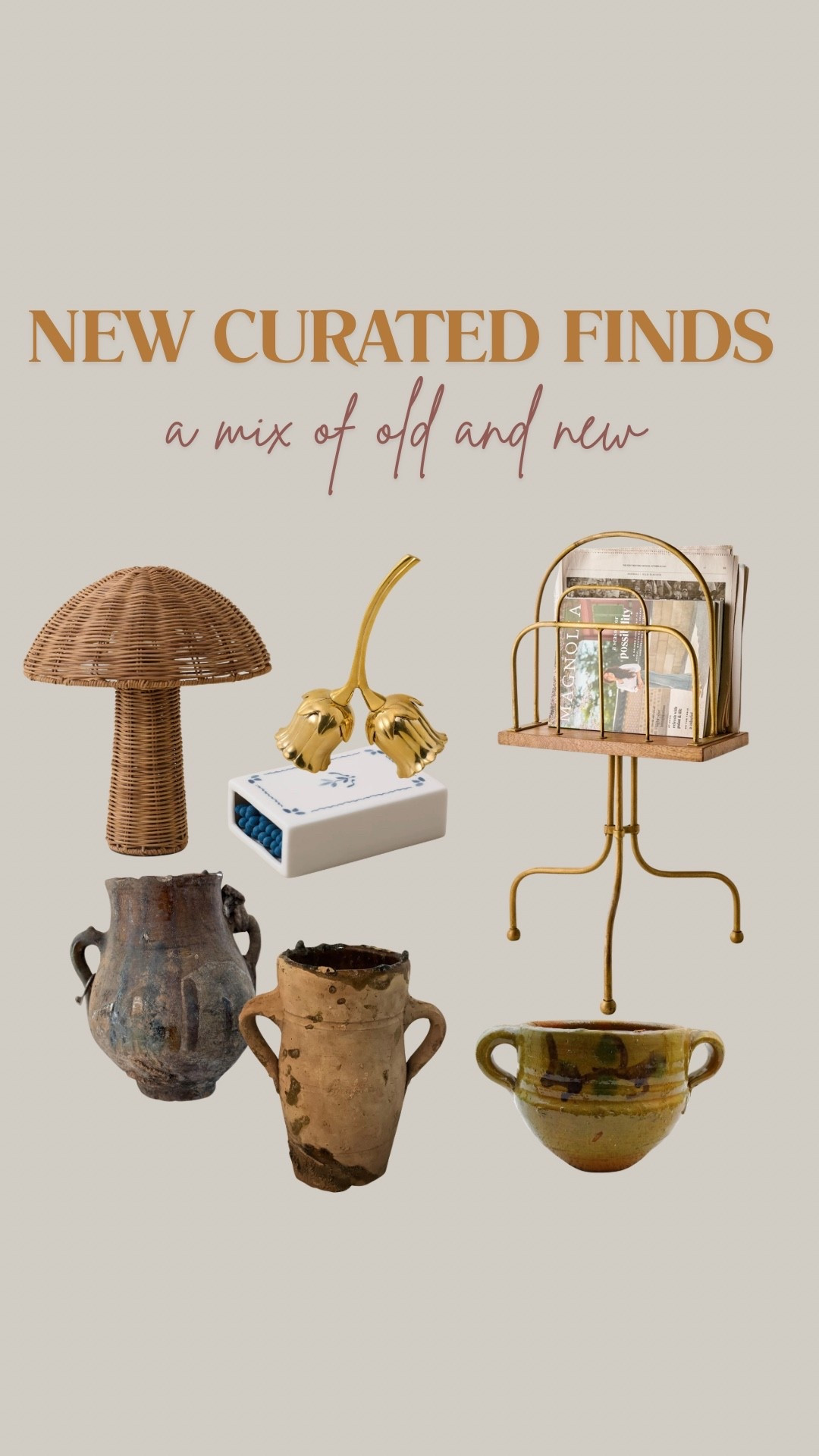 A mix of old and new 

#LTKU #LTKHome #LTKOver40