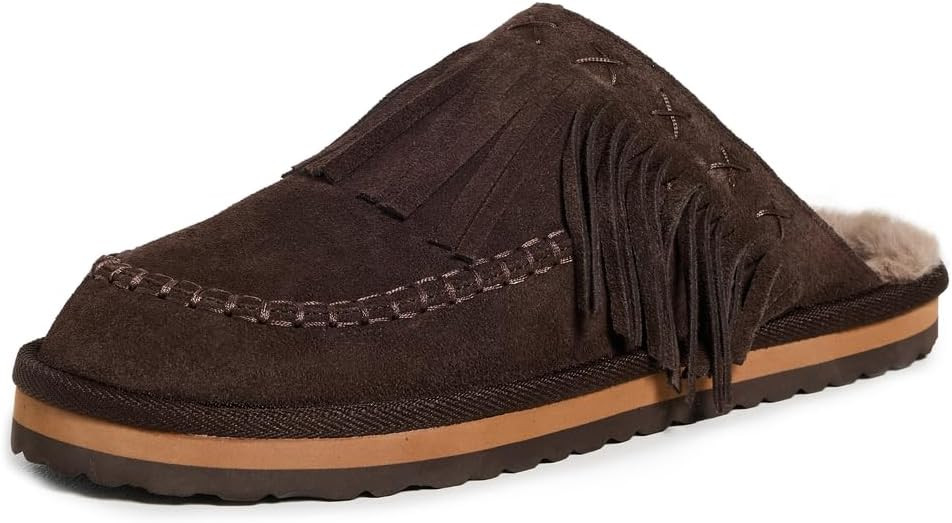 Free People Womens Fallon Fringe Mules | Amazon (US)