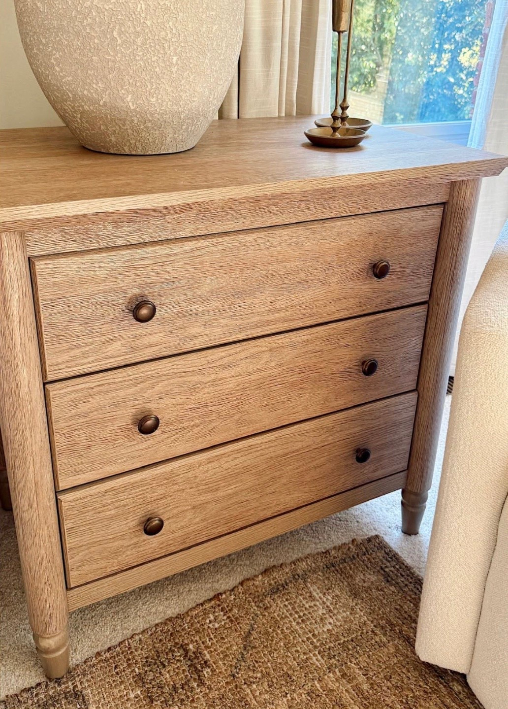 These nightstands have been worth every penny 
🤎
They are such beautiful, high-quality pieces and have that gorgeous designer-inspired look I love. They add so much character to our bedroom and feel like pieces we’ll have for years.

#LTKmomlife #LTKHome #LTKdayinmylife