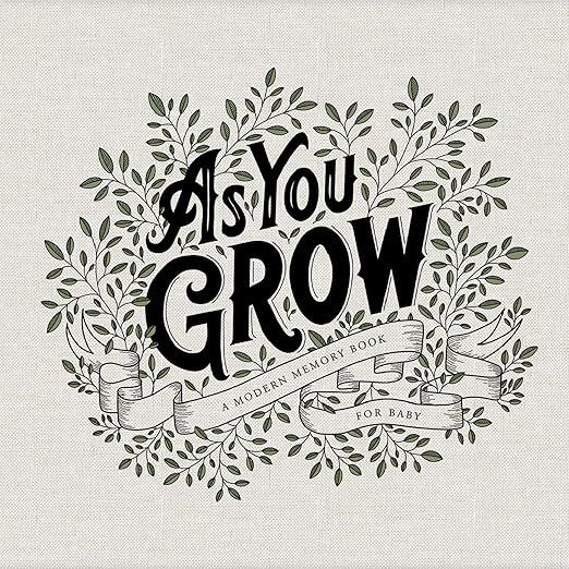 As You Grow: A Modern Memory Book for Baby | Amazon (US)