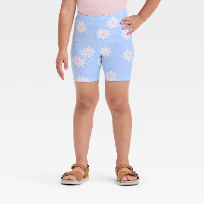 Toddler Girls' Ribbed Bike Shorts - Cat & Jack™ | Target