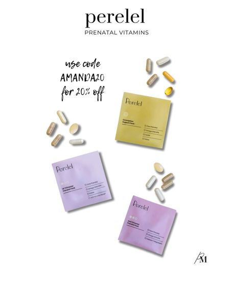 I love these prenatal vitamins! Use my code AMANDA20 for 20% off. 

#LTKSeasonal #LTKSaleAlert #LTKBump