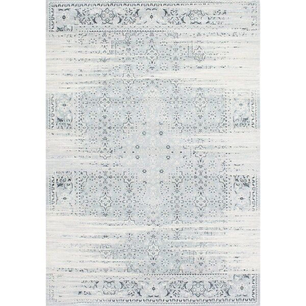 nuLOOM Traditional Vintage Abstract Blue Rug (5'3 x 7'7) | Bed Bath & Beyond