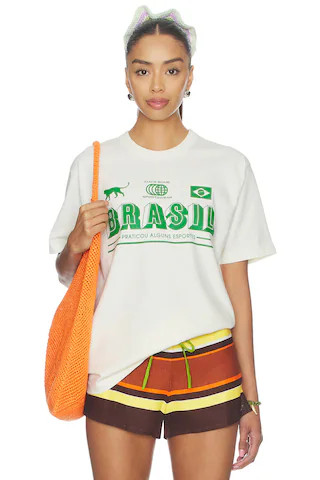 Made Some Sportswear Brasil Sportwear T-shirt in White from Revolve.com | Revolve Clothing (Global)