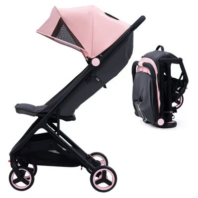 COZONY Compact Lightweight Travel Stroller, One-Hand Fold & Airplane-Friendly with Reclining Seat & Canopy | Target