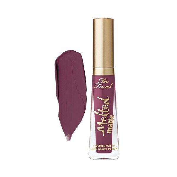Too Faced Melted Matte Liquified Long Wear Burgundy Lipstick - Wine Not? (0.23 fl oz. / 7 mL) | Too Faced Cosmetics