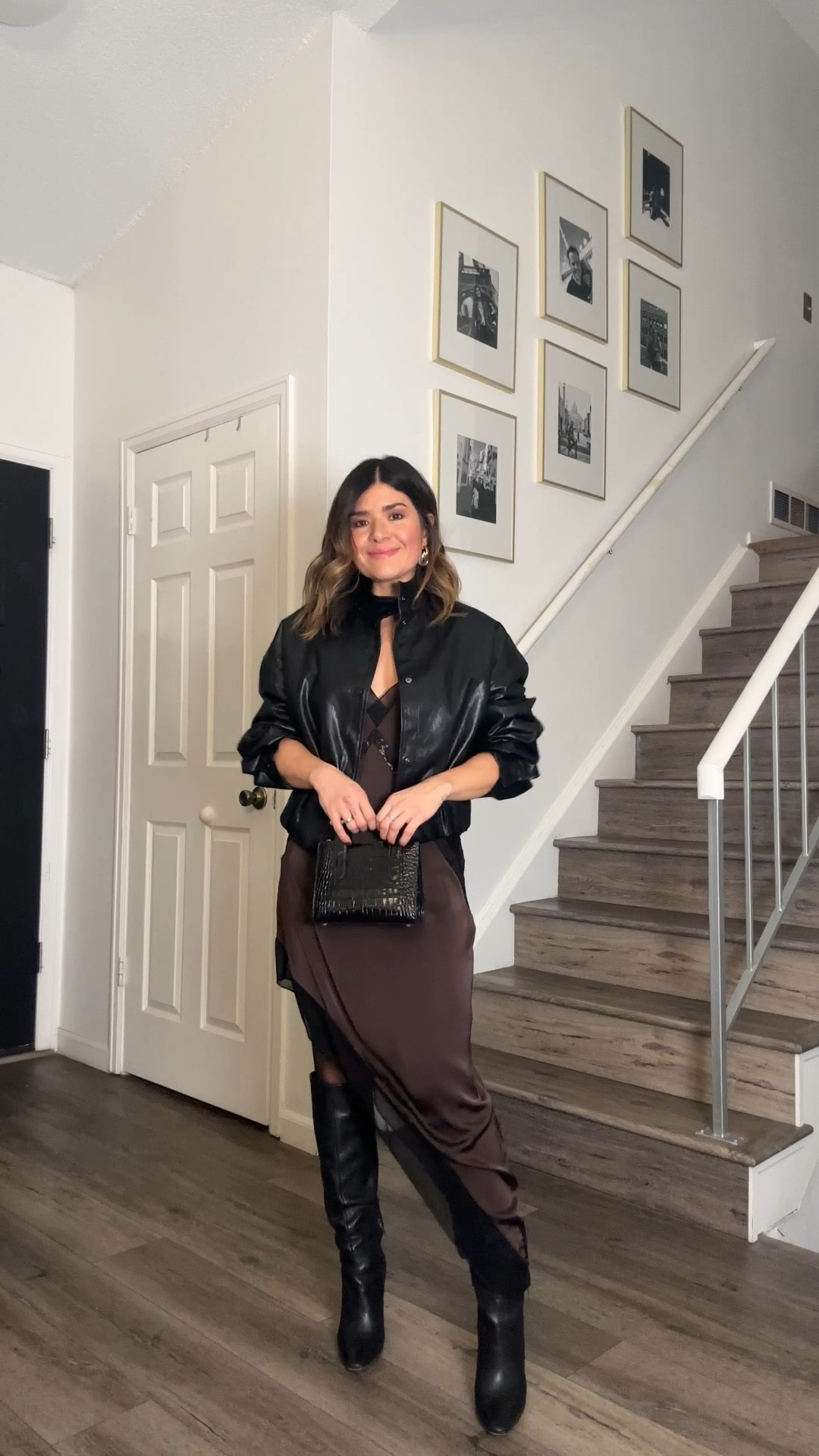 The chicest outfit for the holidays! 
Dress size small
Jacket size small

#LTKHoliday #LTKCyberWeek #LTKootd