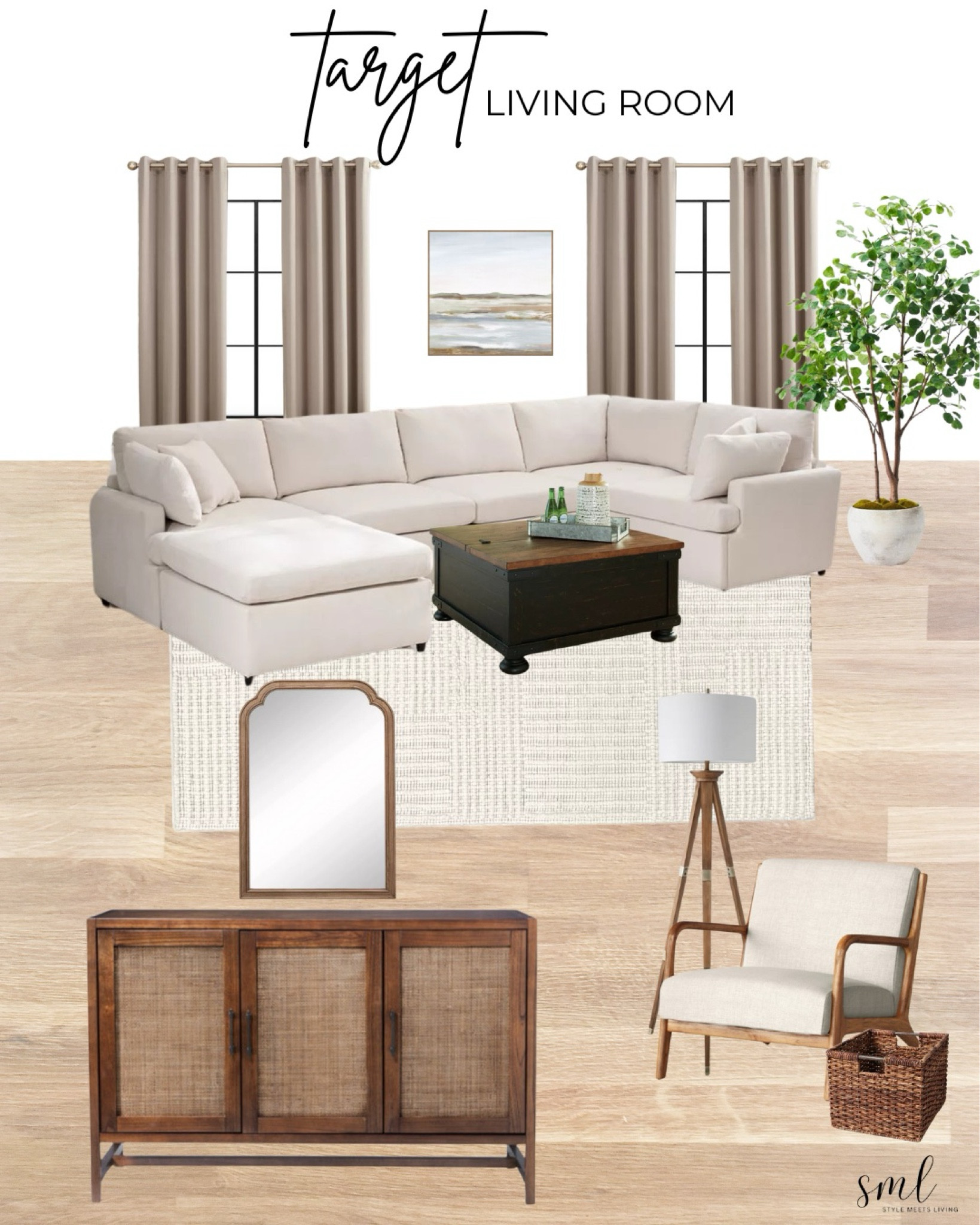 Transform your living room with this stylish design board featuring all furniture and decor from Target! From cozy sofas and chic coffee tables to trendy rugs and decorative accents, find everything you need to create a beautiful, budget-friendly space. Perfect for those who want a stylish home without the high price tag. Shop these Target finds and revamp your living room!

#TargetHome #livingroomdecor #Targetstyle #Affordablehomedecor #Targetfinds #livingroomideas

#LTKHome #LTKSaleAlert