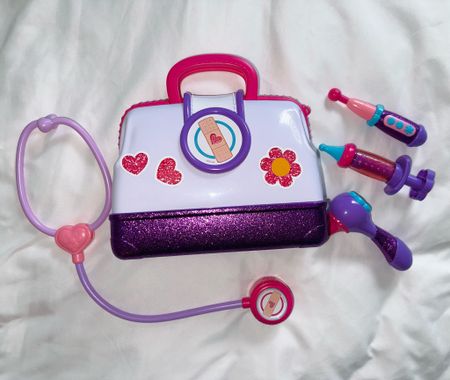 Doc Mcstuffins is one of my daughters favorite shows. This is one of her favorite toys to play Doctor  

#LTKfindsunder50 #LTKkids