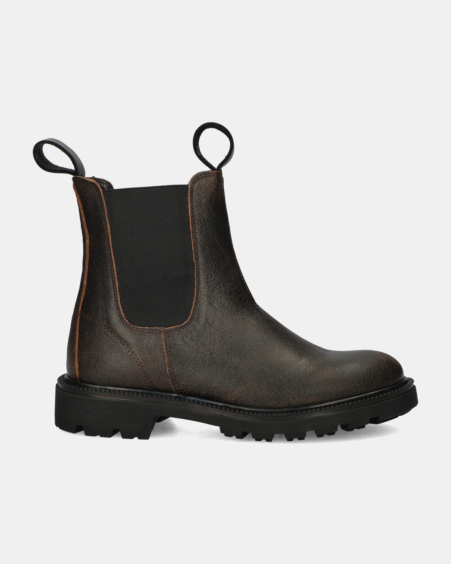 Nelson - Chelseaboots voor dames - Bruin | Nelson Schoenen NL