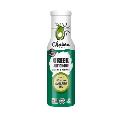 Chosen Foods Mediterranean Artichoke Dressing - 8 fl oz | Target