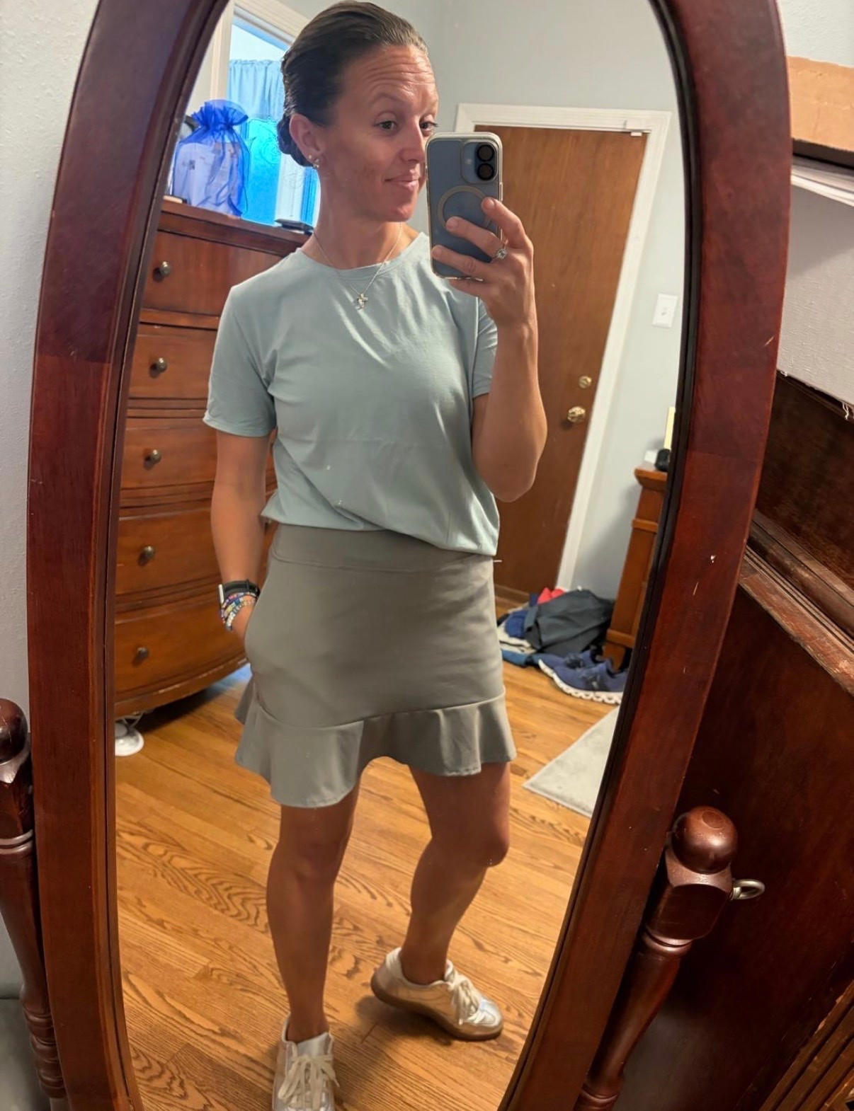 This skirt is a great dupe and tee is awesome quality; both come in more colors. 


#LTKActive #golfskirt #amazon #under15 #skort #designerdupe #lookalike #athleisure #favetee #tshirt #LTKU #LTKOver40