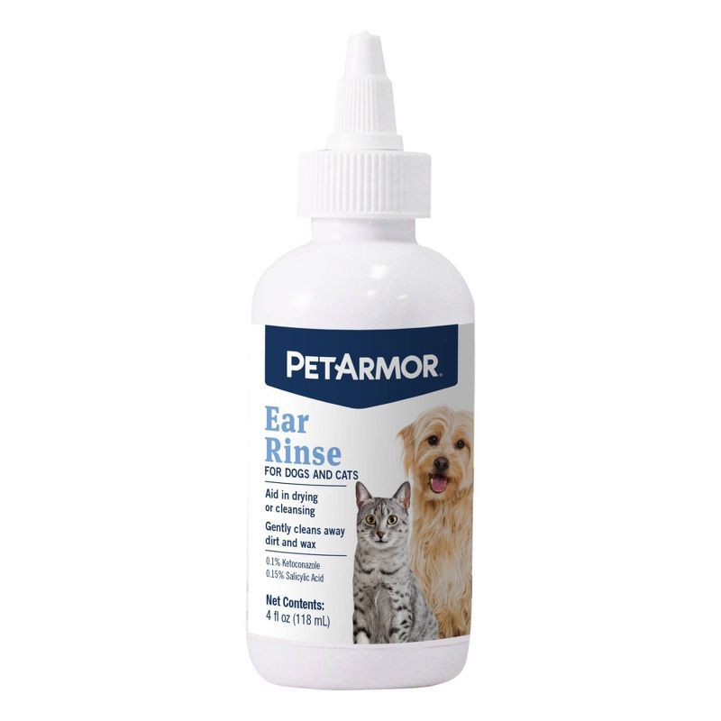 PetArmor Antimicrobial Resistant Ear Rinse for Dogs - 4 fl oz | Target