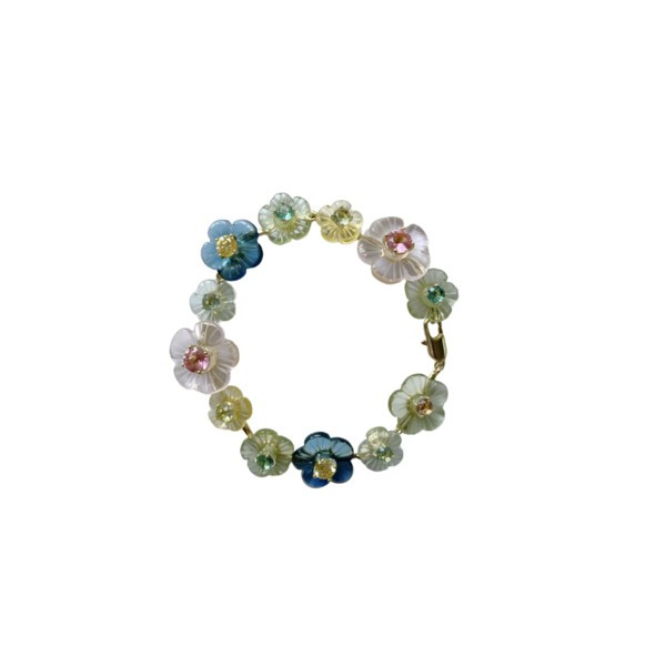 chinoiserie blossom bracelet | Nicola Bathie Jewelry
