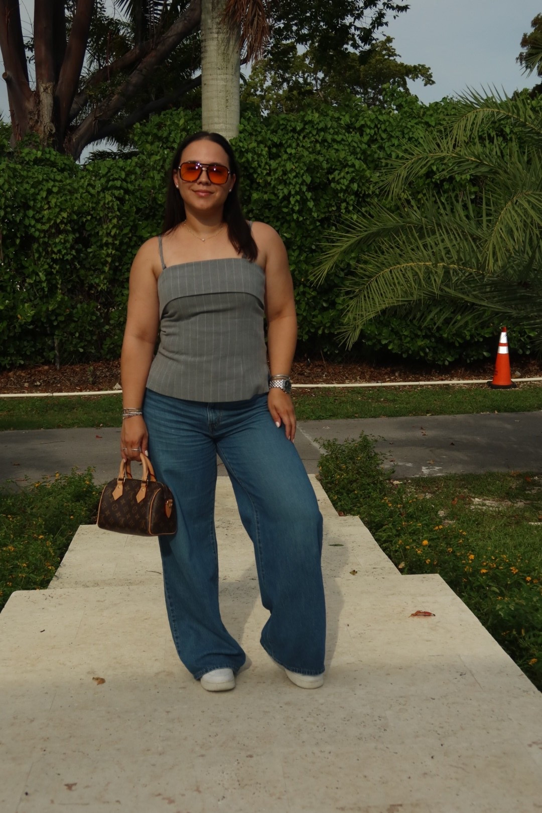 Neutral tones, wide-leg denim, and my favorite accessories 🤍 The kind of outfit that never goes out of style.

#LTKmomlife #LTKootd #LTKgrwm