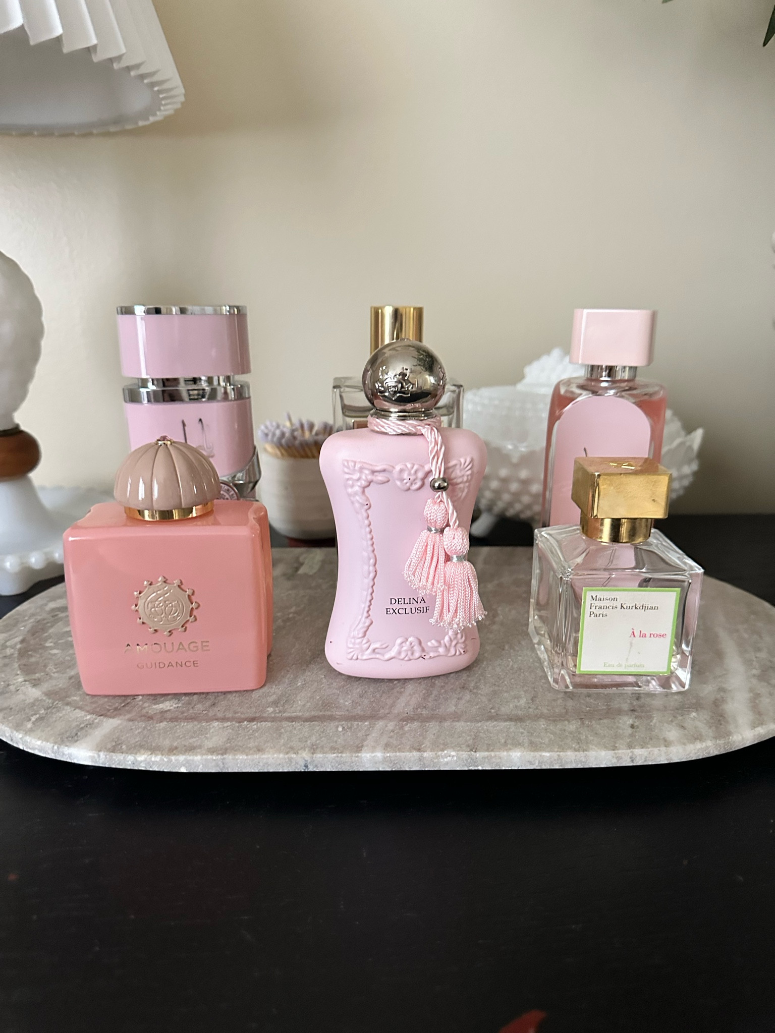 Month of February perfume tray setup. 

#LTKGiftGuide #LTKbeauty #LTKSeasonal